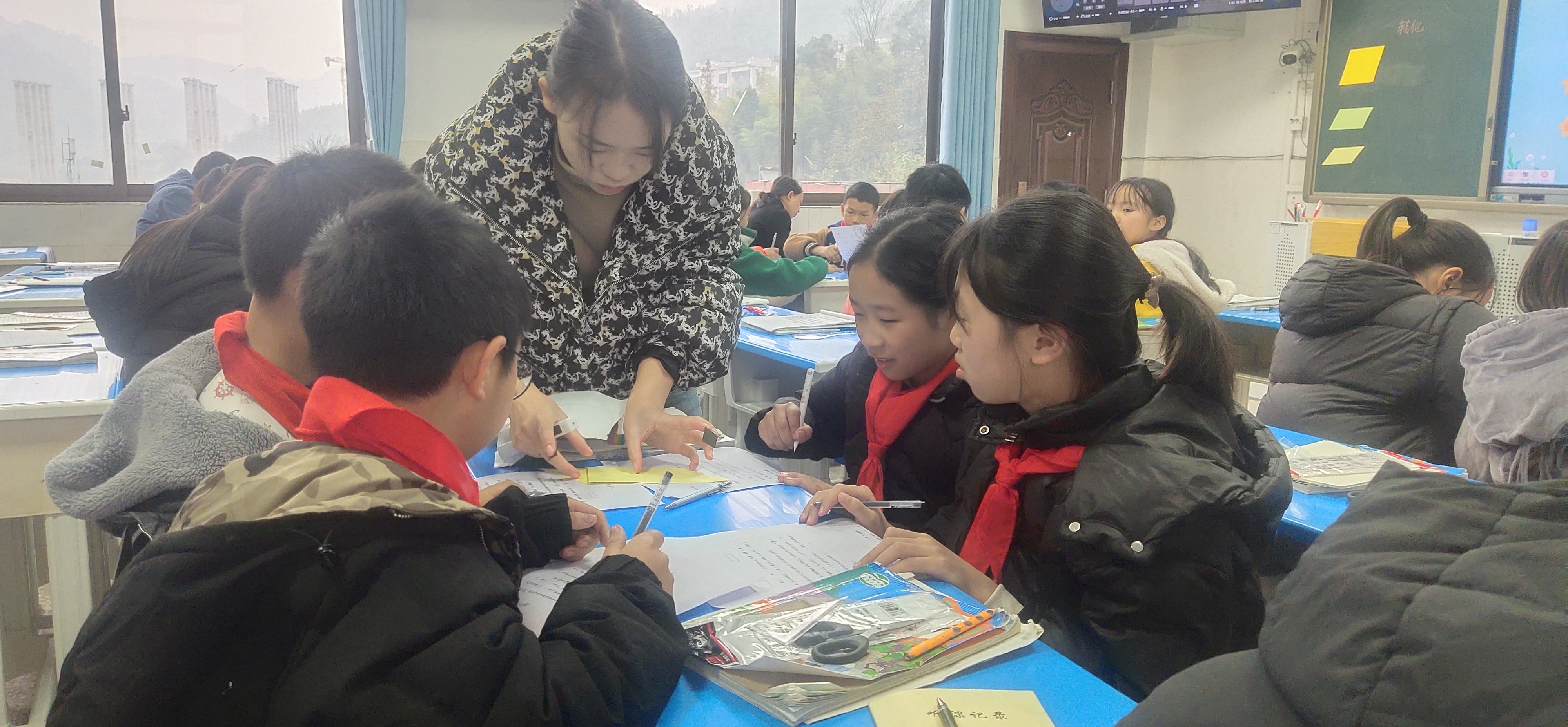 沐川县大楠赛区小学数学教学比赛在武圣小学举行