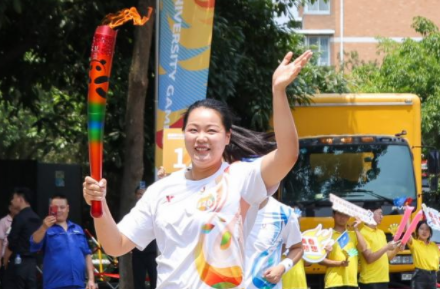 我是大运火炬手|刘美玲:希望女排精神在校园里传承下去