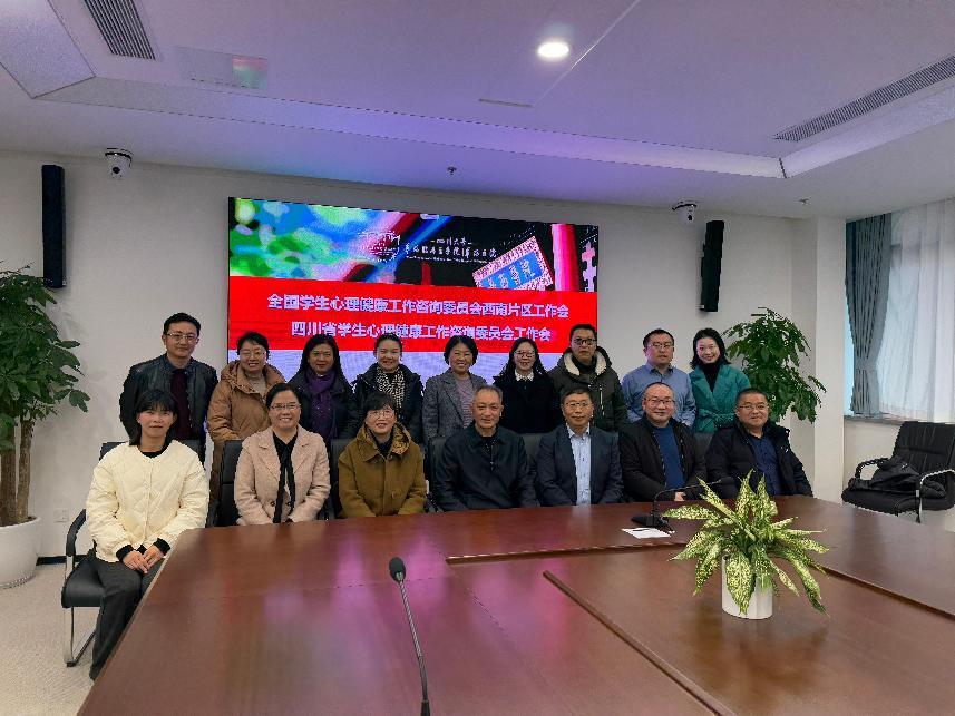 全国学生心理健康工作咨询委员会西南片区暨四川省学生心理健康工作咨询委员会工作会召开