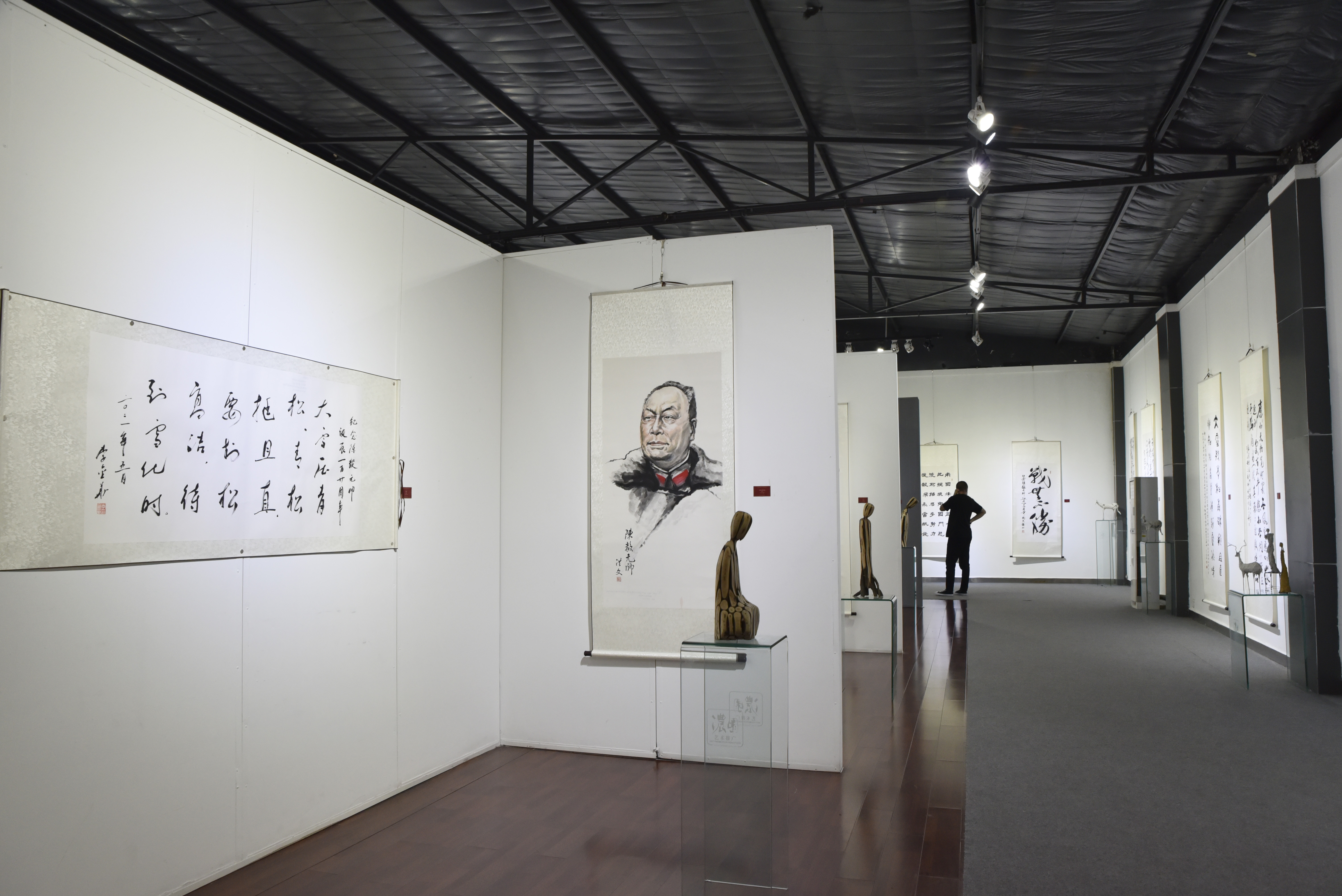 “高洁颂·陈毅元帅诞辰120周年诗书画展”举行