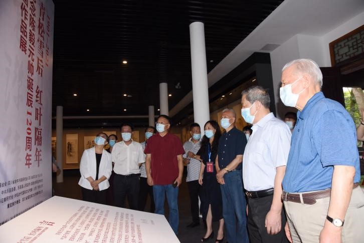 纪念陈毅元帅诞辰120周年书画展在成都举行