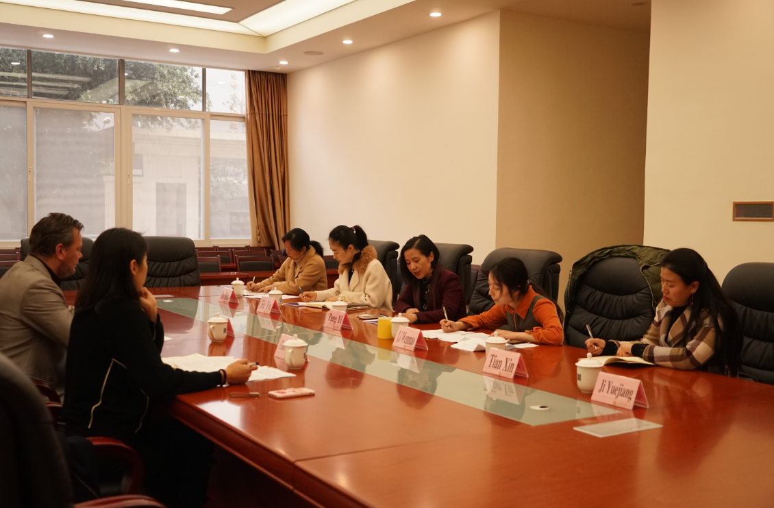 省教育厅副厅长彭翊会见丹麦王国驻重庆总领事馆总领事乐慕胜