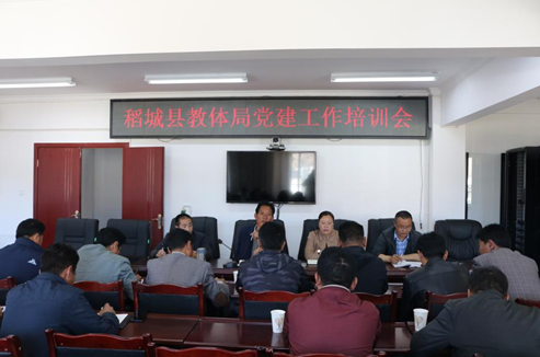 稻城丨县教育系统五措施巩固学校党建