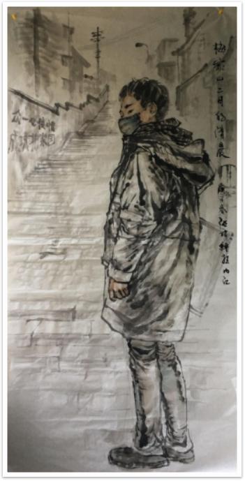 教师作品:《梅家山二月的清晨》(张娟).jpg 教师作品:《梅家山二月的清晨》(张娟).jpg