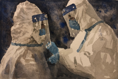王正伟 《召必回 战必胜》水彩画 .png 王正伟 《召必回 战必胜》水彩画 .png