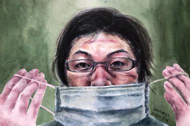 段丽《无名英雄》水彩画.jpg 段丽《无名英雄》水彩画.jpg