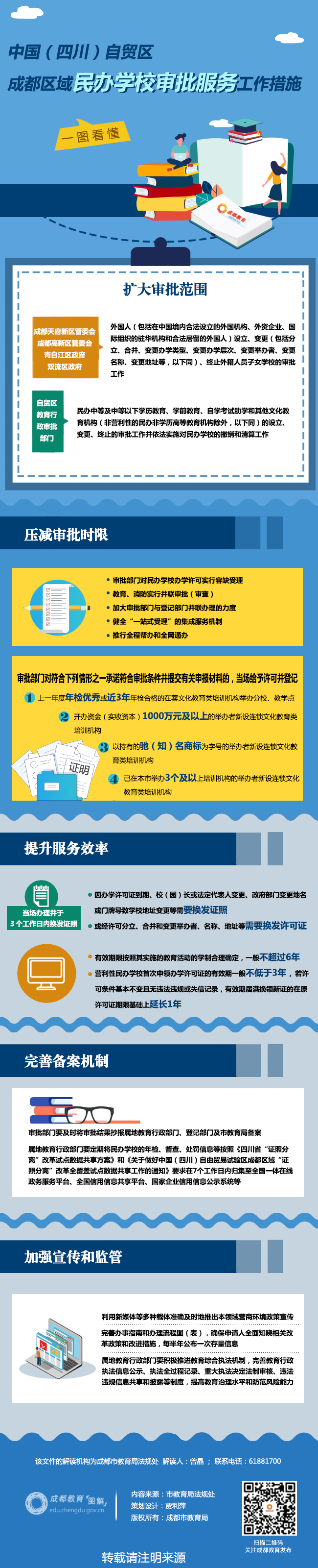 推进教育“放管服”,成都优化自贸区教育审批服务