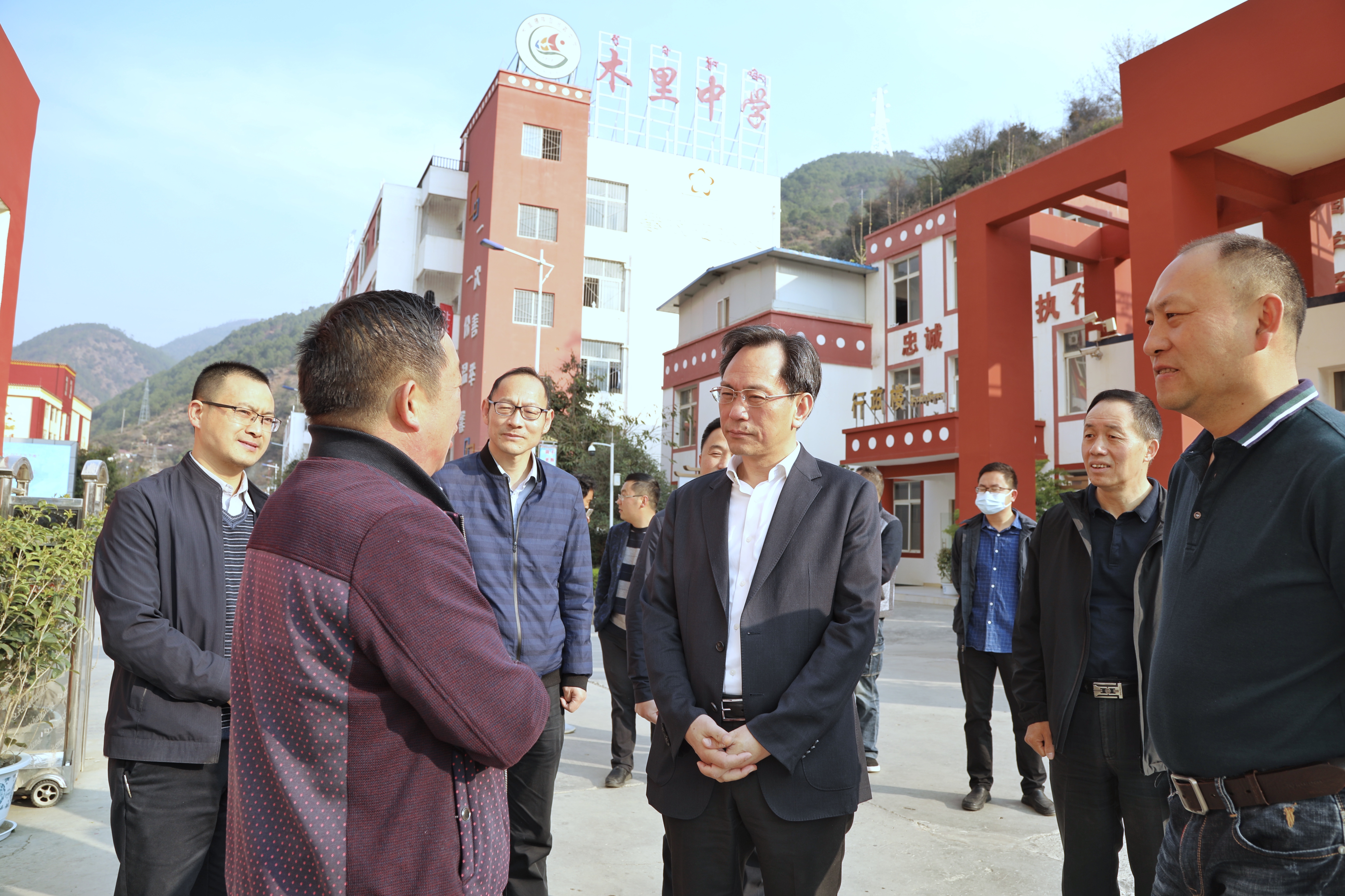 李江赴木里县督导森林草原防灭火工作
