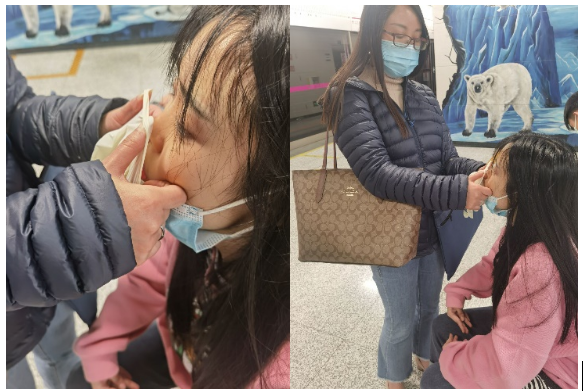 女孩地铁站突发疾病,医学院教师出手急救,患者竟是本校学生