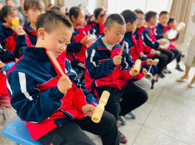 乐山市沙湾区:2021年春季 中小学音乐教研活动在踏水小学举行