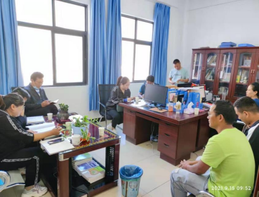 得荣县开展2021年秋季学期学校教育教学常规管理工作专项督导