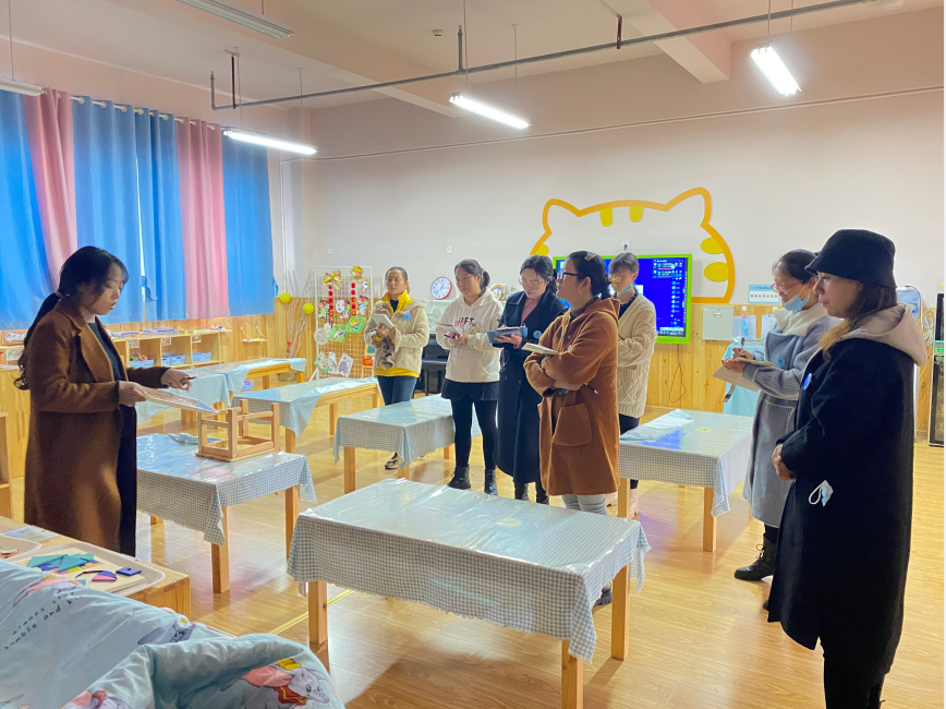 以儿童“心”视角，聚焦区域材料投放——沙湾区绥山幼儿园开展校本教研活动