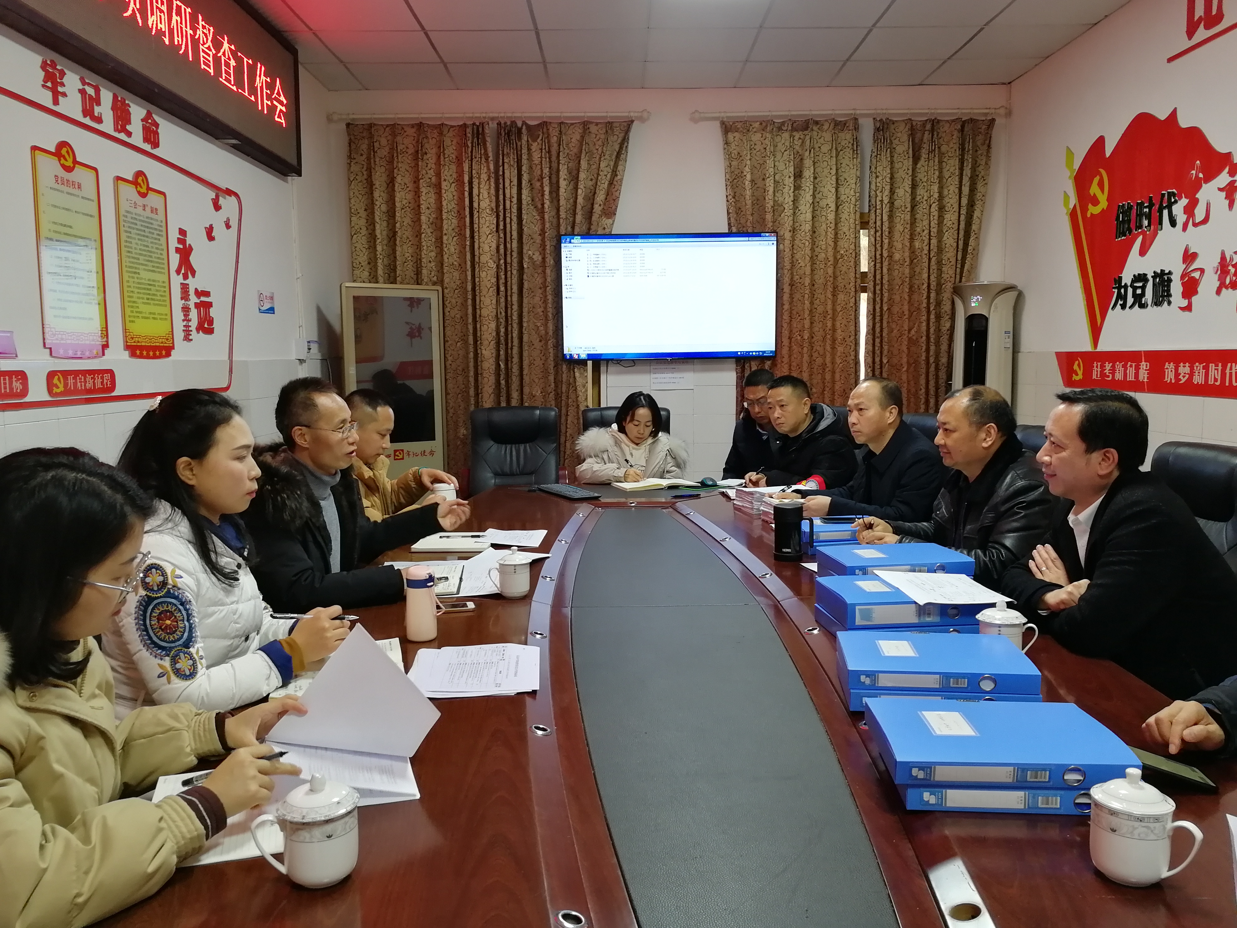 乐山市沙湾职中接受市中职学校教育质量评价专家组调研督查