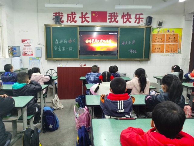 资阳市雁江区开展森林防灭火宣传教育