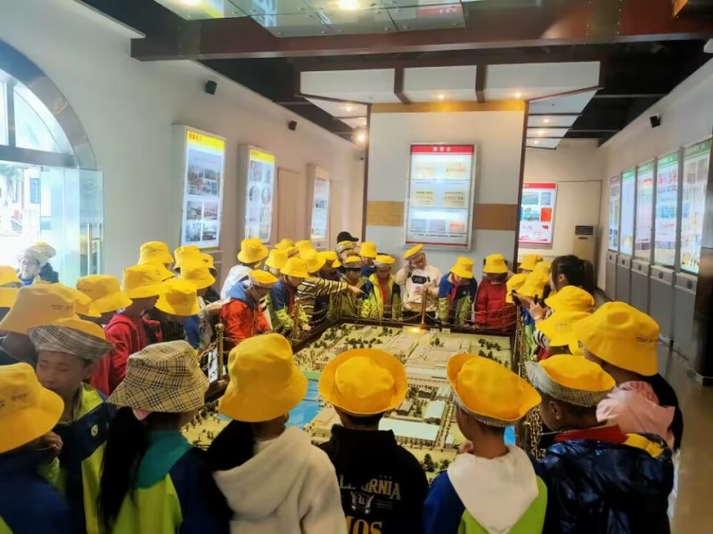 乐山市沙湾区嘉农镇中心小学开展研学实践活动