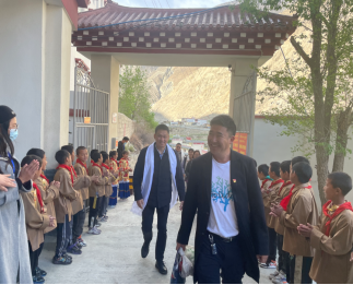 成都实小青华分校送教得荣县古学乡中心校