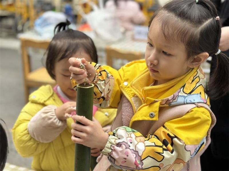 武胜县东方红幼儿园举办主题开放日活动