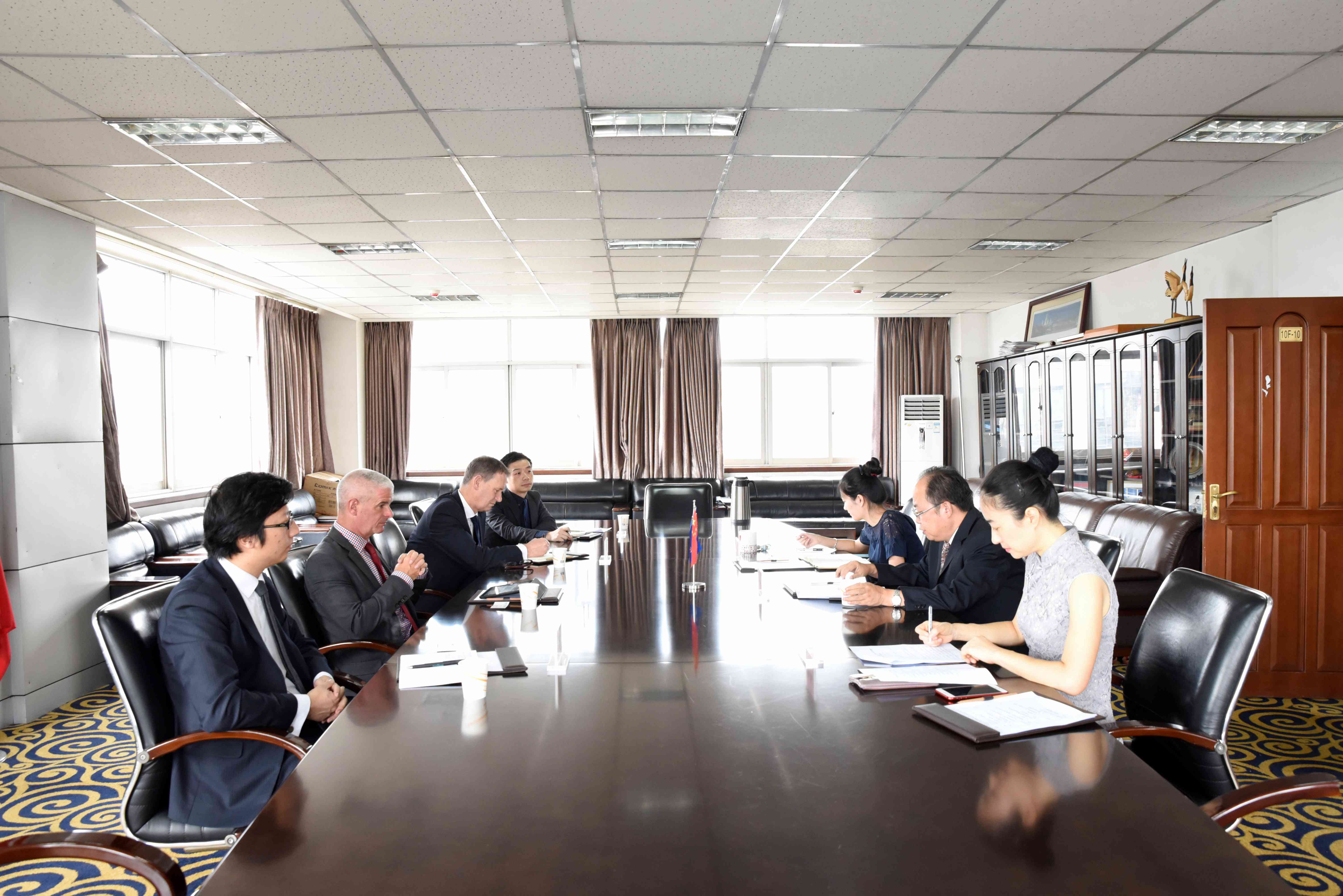 省教育厅接待新西兰克赖斯特彻奇市客人